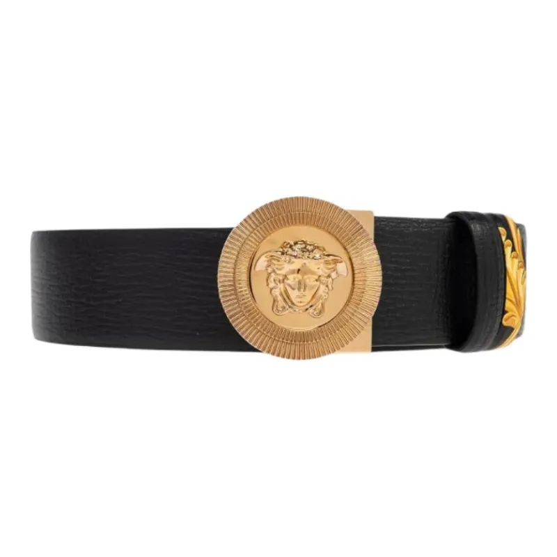 VERSACE Medusa buckle Leather Belt-0