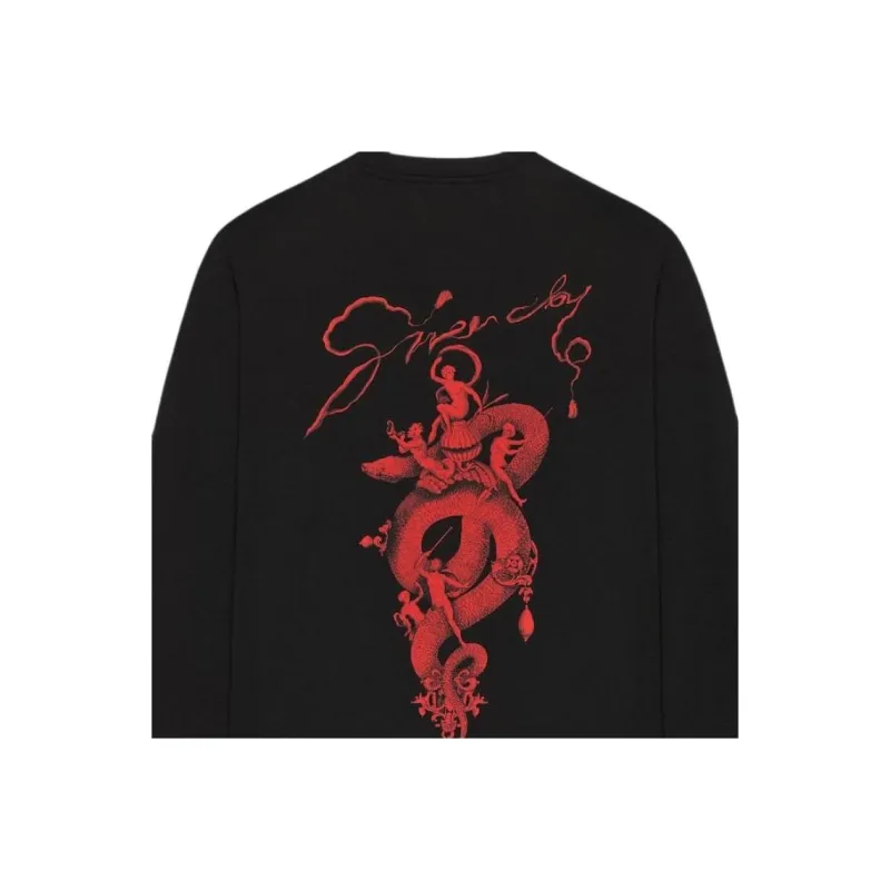 Givenchy Regular Long Sleeve T Shirt-4