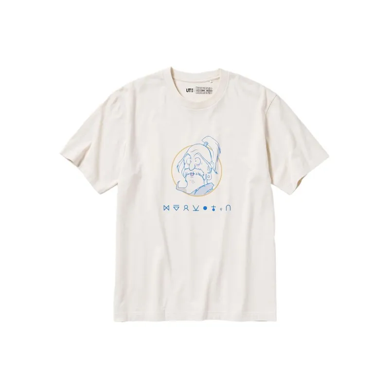 UNIQLO T Shirts Unisex Ivory-0