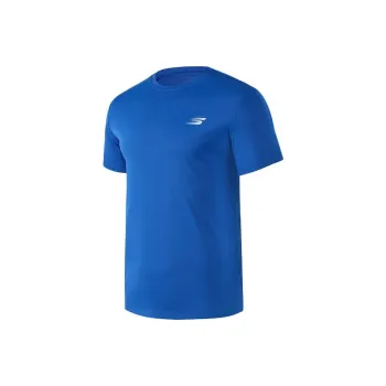 Skechers Basic Exercise Sequence T Shirts Men Nautical Blue