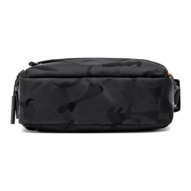 BJIAX Nylon Crossbody Bag Mini Men's Black Camouflage/Blue Camouflage-11