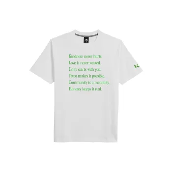 New Balance Klutch Graphic Tee T-Shirt Men's White