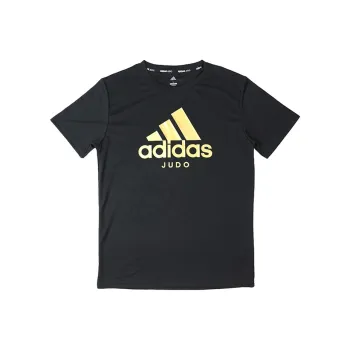 Adidas Set in Sleeve T Shirt Men's Black