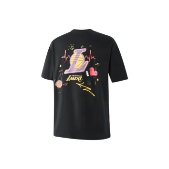 NBA Lakers T Shirts Unisex Black
