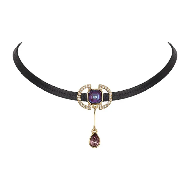 Lan Ying Artificial Crystal Necklaces Women's-0