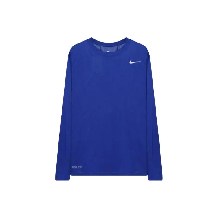 Nike T Shirts Men Blue-0