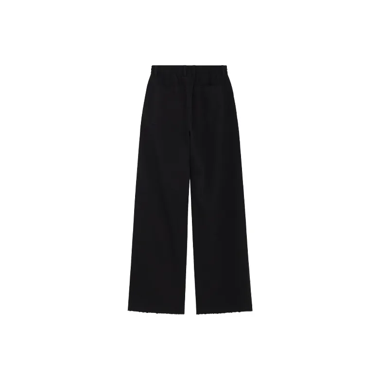 WE11DONE Casual Pants Unisex Black-1