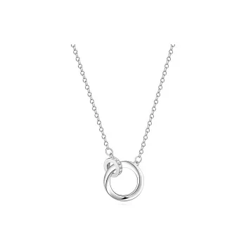 Di Su Xing 925 Silver Zircon Necklaces Women's