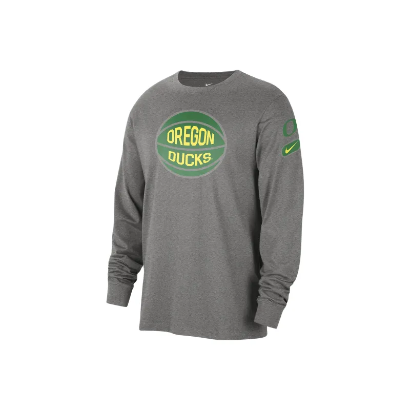 Nike Oregon Fast Break Men's Nike College Long-Sleeve T-Shirt-0
