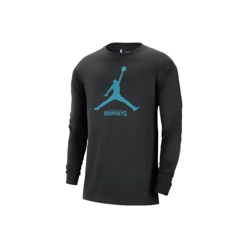 JORDAN Charlotte Hornets Essential Men's JORDAN Nba Long Sleeve T Shirt