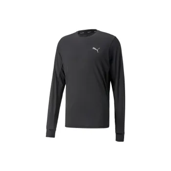 PUMA RUN FAVOURITE Long Sleeve Running Tee Men T-Shirt Men's Black
