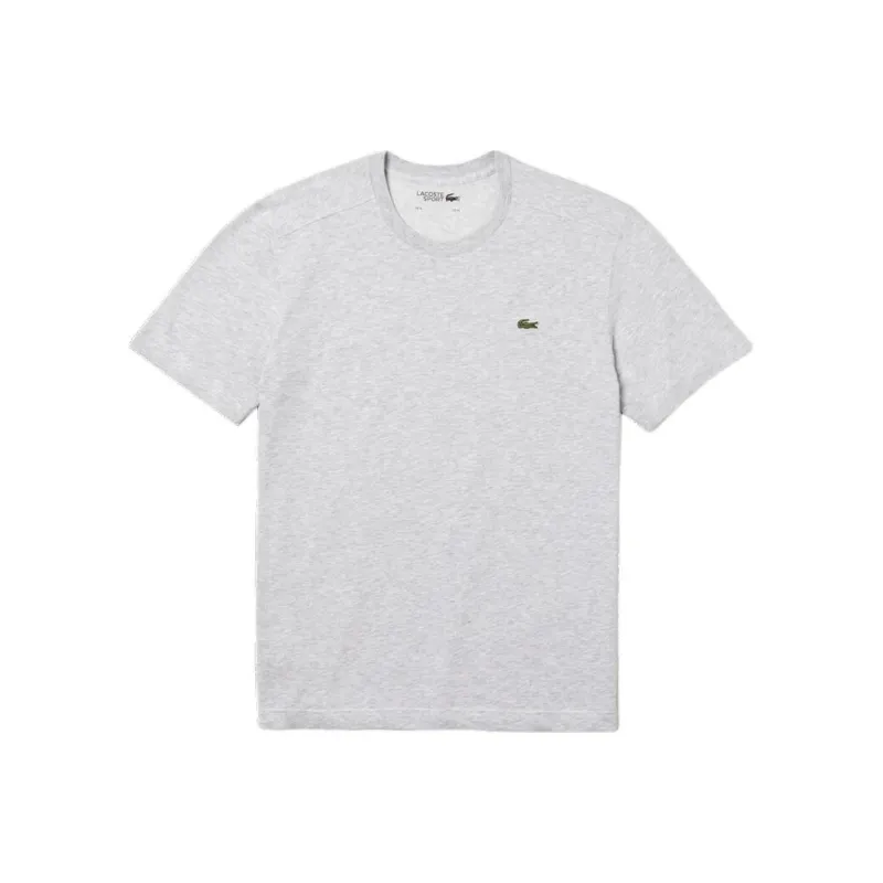 LACOSTE Sport Breathable T Shirt T Shirt Men's Light Gray-0