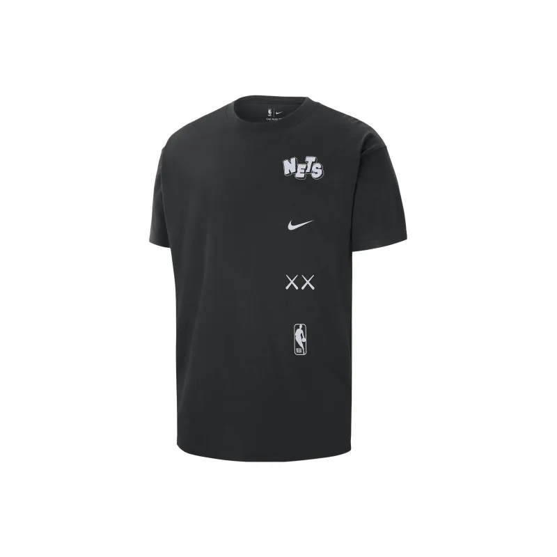 Nike NBA Brooklyn Nets 2023/24 City Edition T Shirt City Edition 2023/24 Season, Brooklyn Nets Men's Black-0