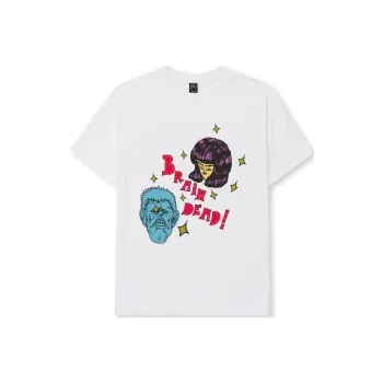 Brain Dead FRIDAY NIGHT KISSES T-SHIRT T-Shirt Unisex White