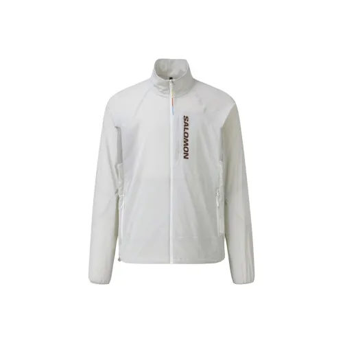 SALOMON Jacket Unisex Light Gray
