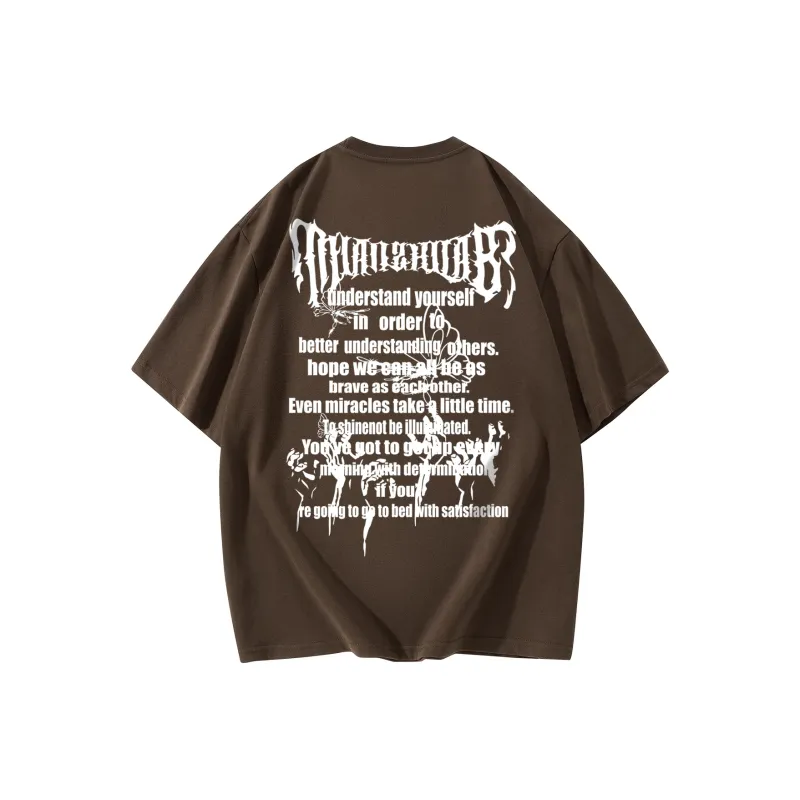 Cotton Short Sleeved T Shirts Unisex-17