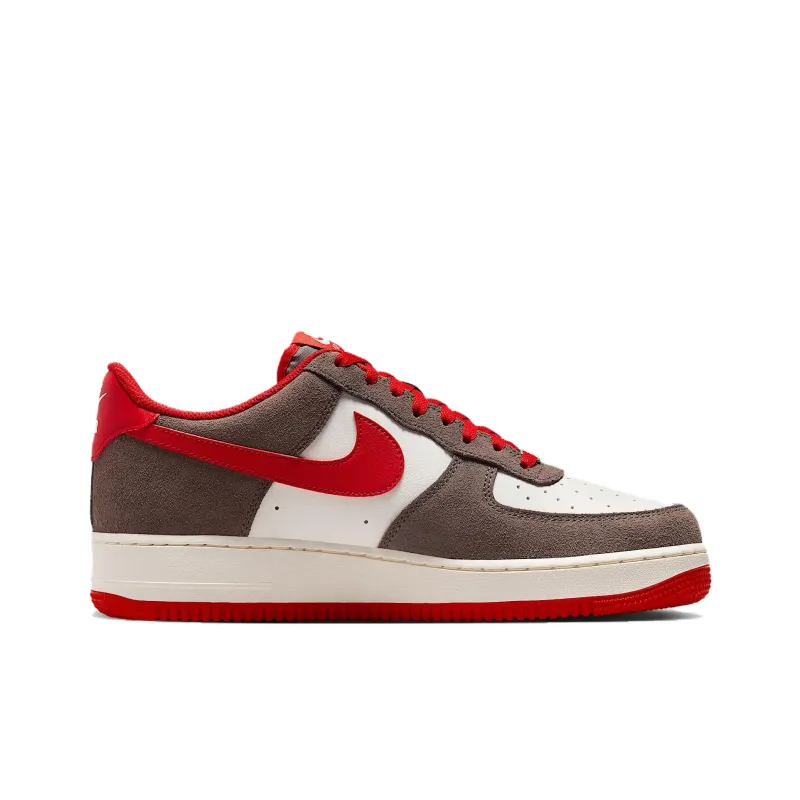 Nike Air Force 1 Low '07 LV8 Cave Stone University Red-1
