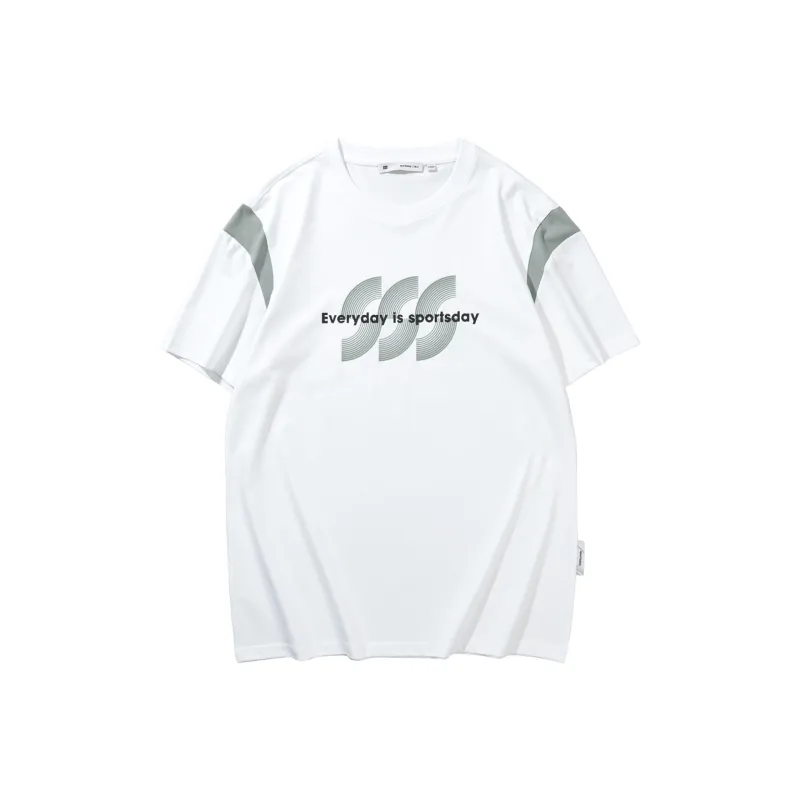 HLA T Shirts Men Bleached Trim P1-0