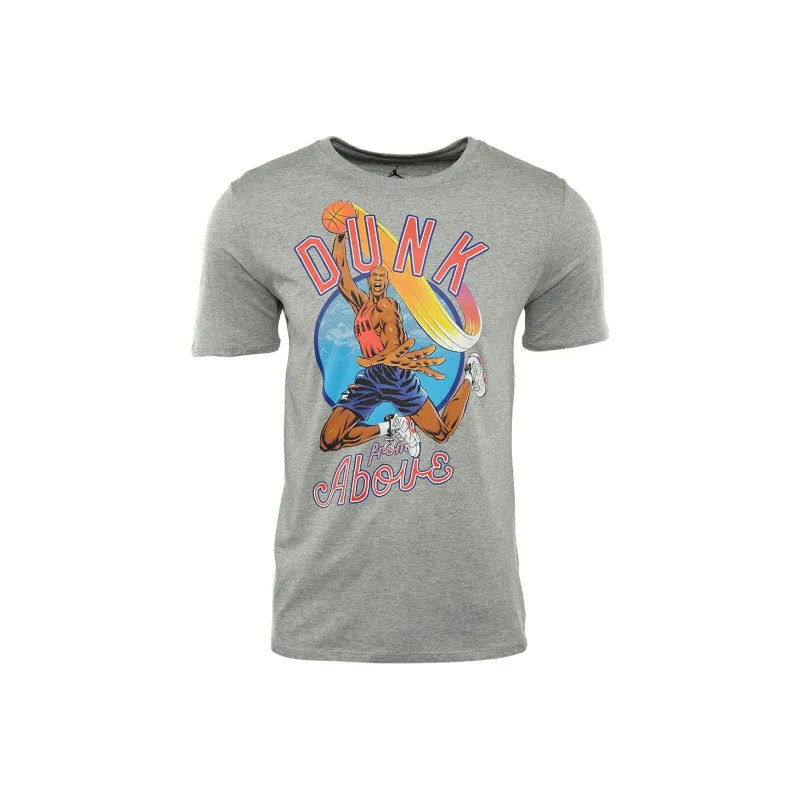 Jordan Air Jordan T Shirts Men Gray-0
