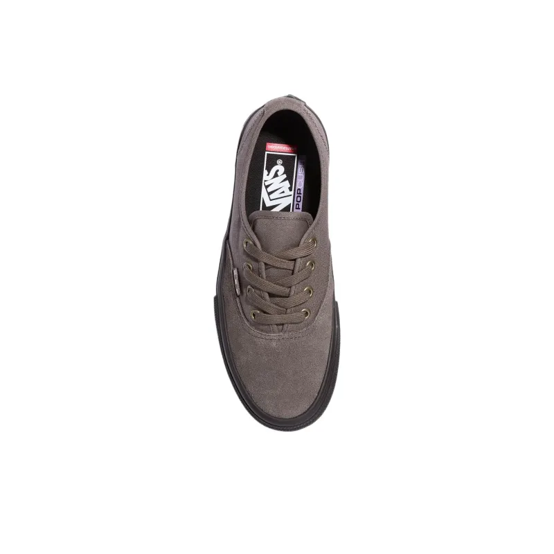 Vans Skate Authentic Low Top Skateboard Shoes Unisex Brown-1