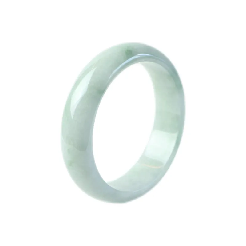 South Asia Bean Type Jadeite Bangles Unisex-0