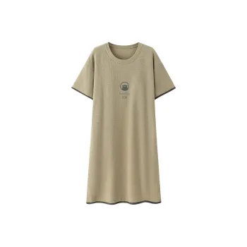 FENTENGCARE Nightgown Women's Olive