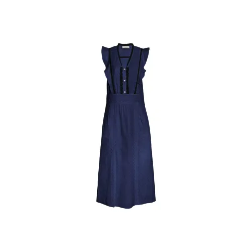 COACH Sleeveless Dresses Women's Blue