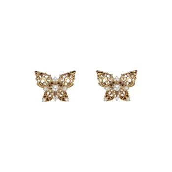 Masw Copper Alloy Stud Earrings Women's