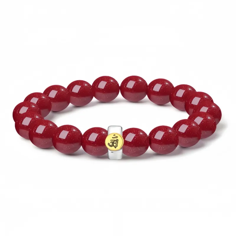 Fengyun Pavilion Cinnabar Bracelets Unisex-9