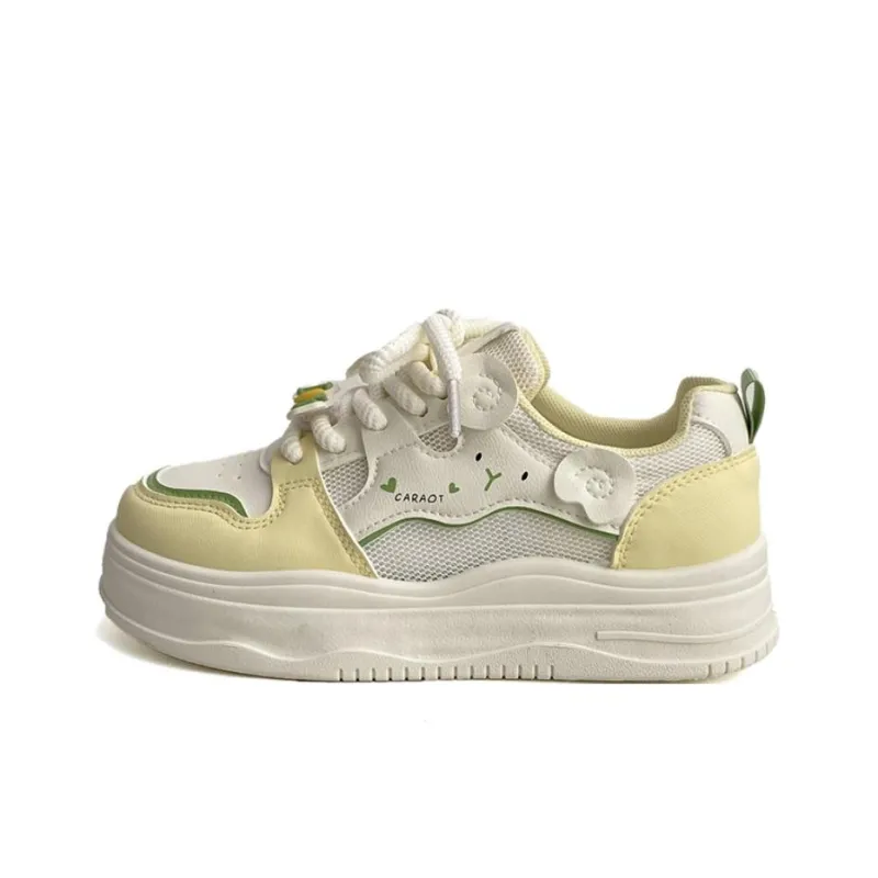 Than Than Me Slip Resistant Breathable Low Top Skateboard Shoes Women's-4