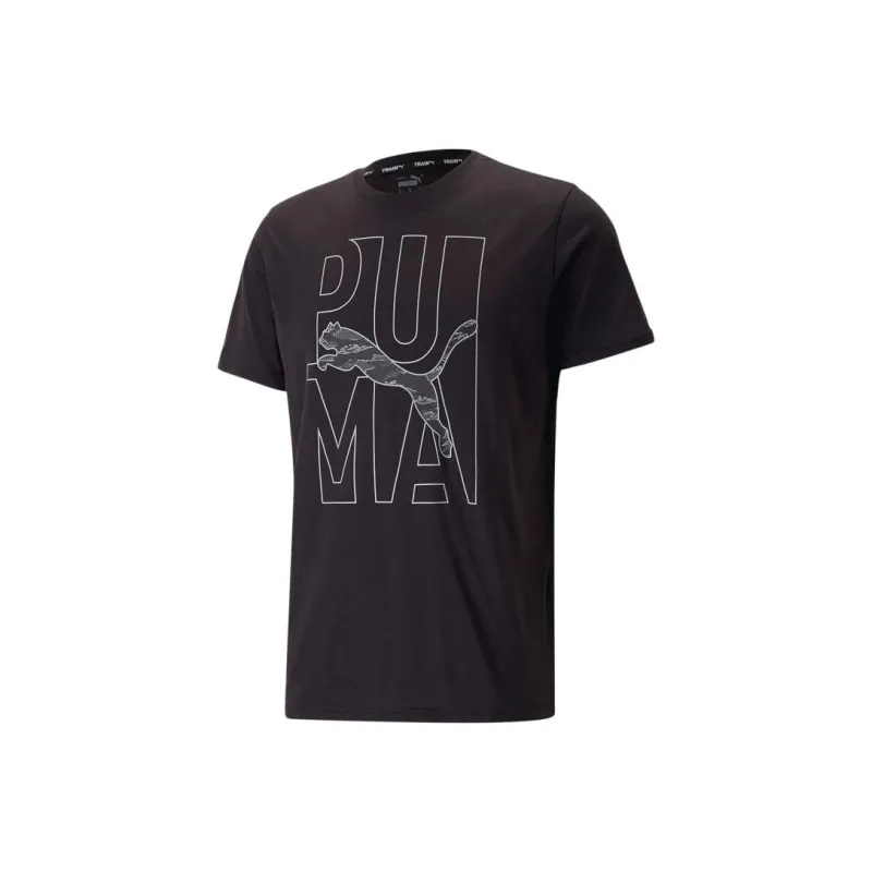 PUMA CAT FILL T-Shirts Men Black-0