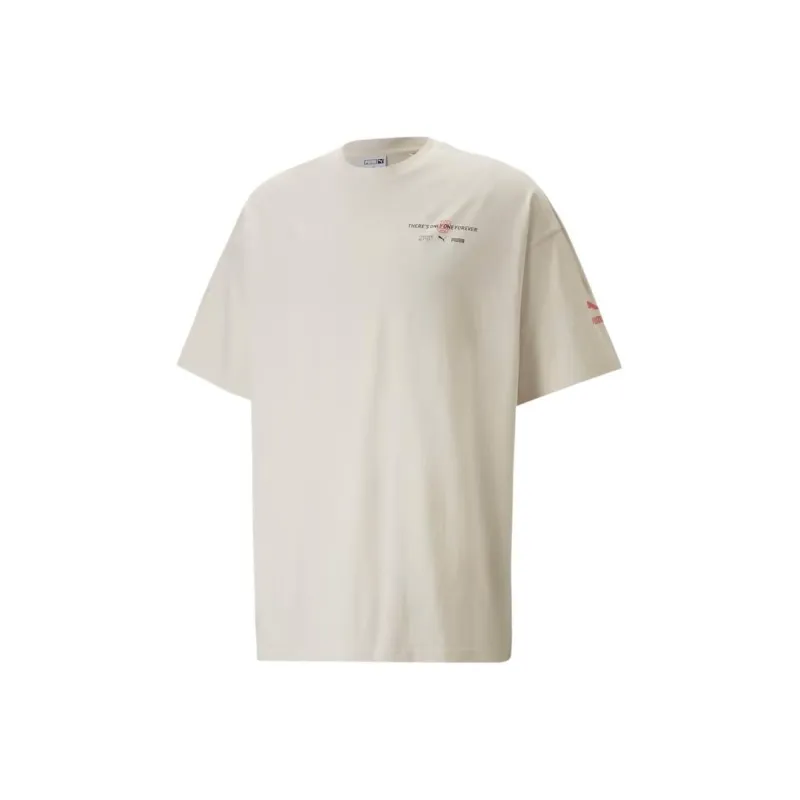 PUMA X Han Kjobenhavn T-Shirts Men Ecru-0