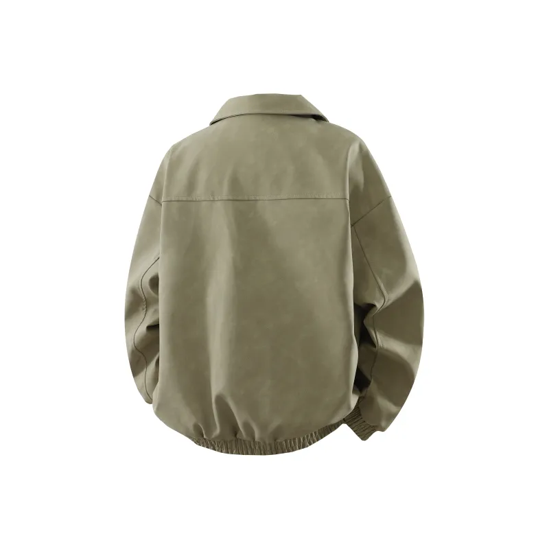 FASTFISH Leather Jackets Unisex-3