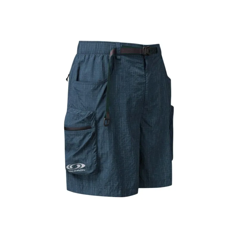 SALOMON Cargo Shorts Unisex Bright Charcoal-2