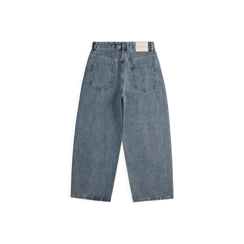 ZENGZHI Jeans Unisex Vintage-1