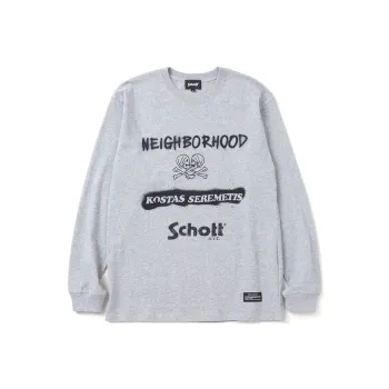 NEIGHBORHOOD x Schott X Kostas FW23 T-Shirt Unisex
