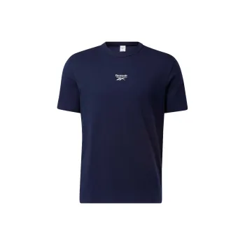 Reebok Classics Small Vector T-Shirt Unisex Marine Blue