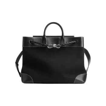 Bottega Veneta Linen Tote Bag, Shopping Bag, Shoulder Bag, Crossbody Bag, Handbag Regular Men's Black