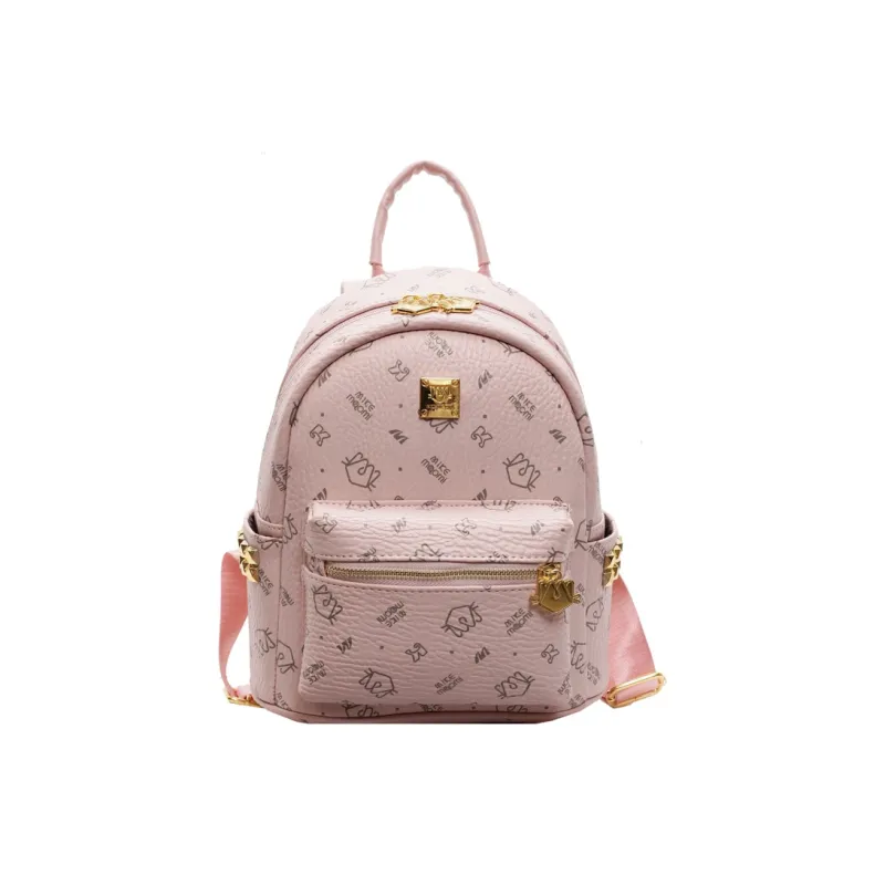 BGAY PU Backpack Regular Women's Multicolor-15