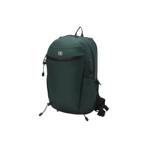 KOLON SPORT Polyester Outdoor Hiking Bag Backpack Unisex Dark Green