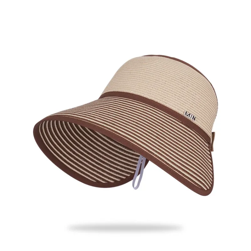 BANDICOOT Paper Reed Straw Hat For Sun Protection Women's-2