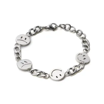 CENTURY&KINDLE Titanium Steel Bracelets Unisex