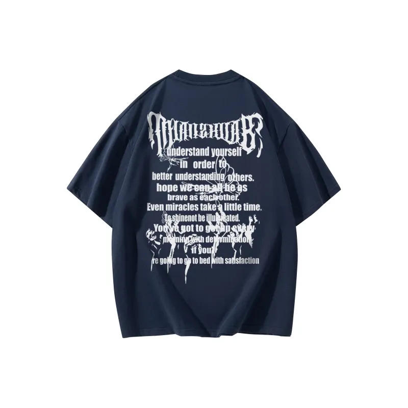 Cotton Short Sleeved T Shirts Unisex-11