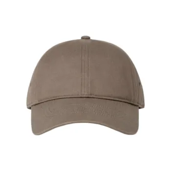 COS Cotton Baseball Caps Unisex Brown