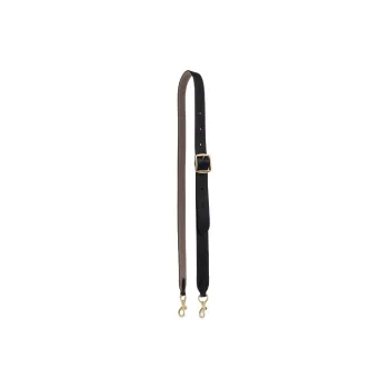 COACH Leather Bag Strap Women's Black