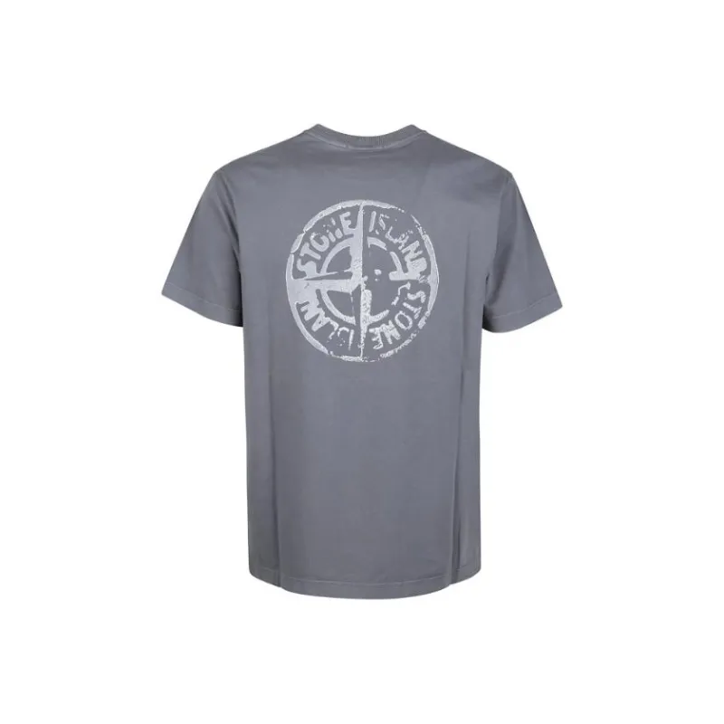 STONE ISLAND T Shirt Men's Gray-0
