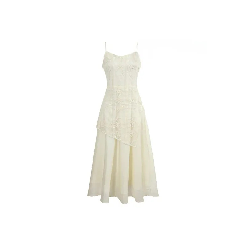 BDGU Slip Dresses Women's White-1