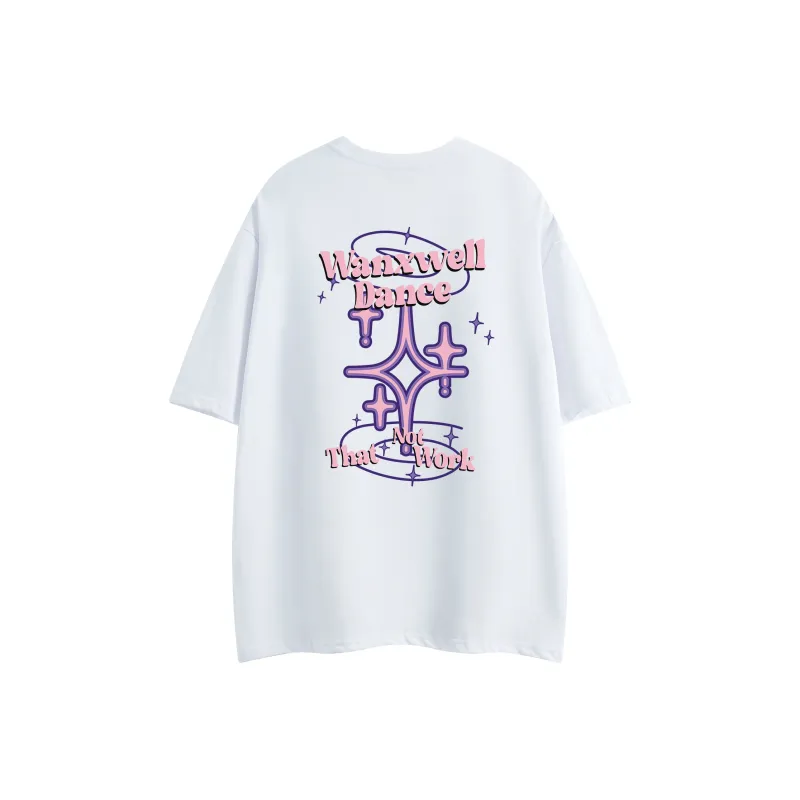 WANX Drop Shoulder Sleeve T Shirt Unisex-3