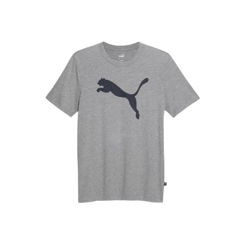 PUMA Essentials Big Cat Men's Tee T-Shirt Men's Gray-0
