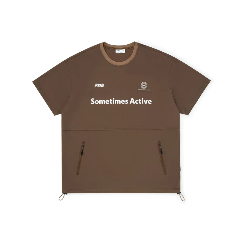 FPA ALWAYS MOVING Series Drop Shoulder Sleeve T Shirt Unisex-4